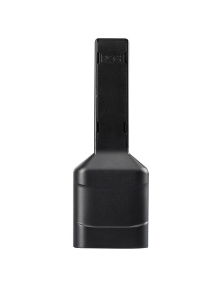 Adaptateur ultra-plat 10A/USB type A QC18W et USB-C PD20W, noir, série Emilia Flat - Rosi RS7712NC