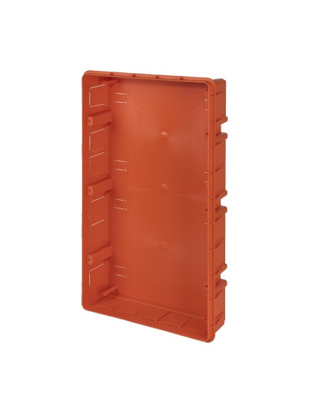 Centralino da incasso Essenza muratura, 11 mm, 36 (3x12) moduli, nero, equipaggiato - Elettrocanali EC63236NE-F