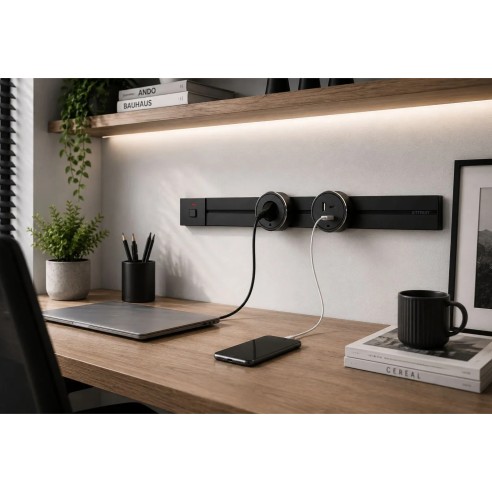 Riel electrificado para sistema...
