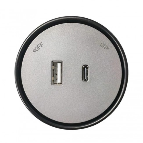 12W USB-A and USB-C sockets, for...