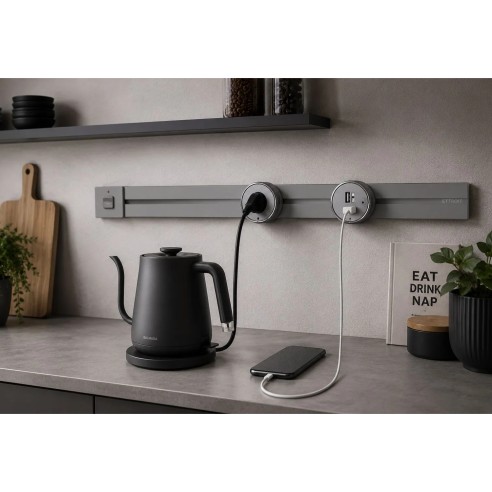12W USB-A and USB-C sockets, for...